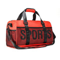 Custom With Zipper Makeup Luggage Train Gym Duffel Waterproof Outdoor Travel  Sport Shoulder Bag for Men Women With Shoe Storage