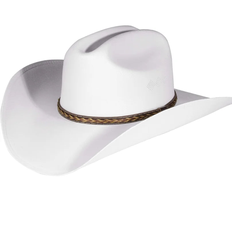 Hot Sale Customize Adult Popular Outdoor Travel Pinch Front Wide Brim Style Hat Western Cowboy Cowgirl