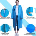 Factory Direct Stock Custom Logo Print Color Reusable Recycled Rain Poncho Waterproof Raincoat for Outdoor