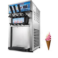 1200W Commercial Three flavor Commercia Frozen Ice Cream Machine 110V