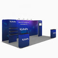 10x20ft Custom Aluminum Portable Tool Free Trade Show Advertising Display Booth Exhibition