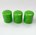 20mm 415 Plastic Flip Top Closures Lids 20-415 GREEN PP CYLINDRICAL DISPENSING FLIP TOP CLOSURE