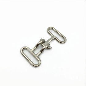 Meetee YK040 20-50mm Alloy Clothing Coat Hook Buckle Hardware Decorative Belt Buckle Zinc Alloy Button Connection Buckles