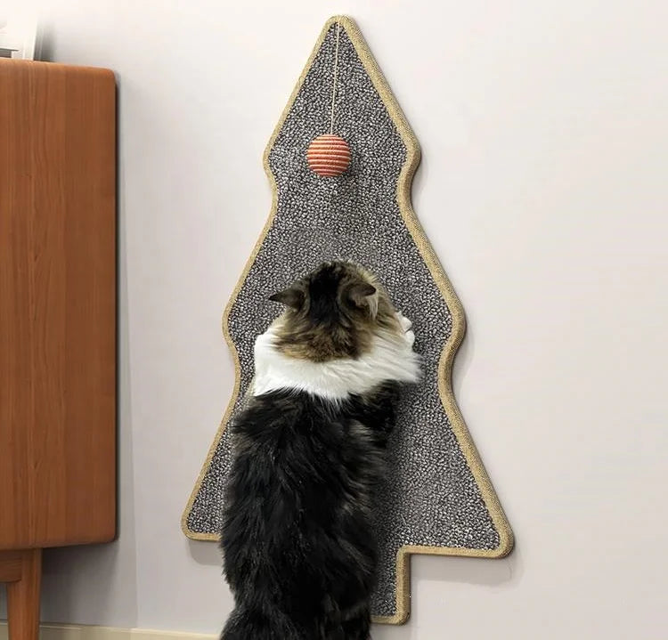 Customizable Wall Mounted Cat Scratcher Pad Adhesive Cat Scratching Board Vertical Cat Scratch Pad Wall Furniture