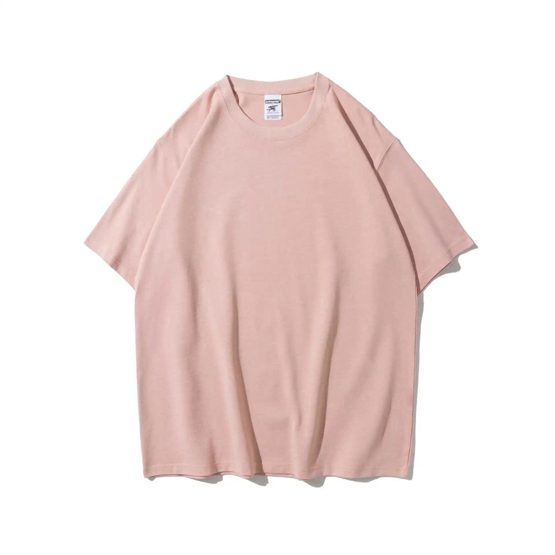 Custom Logo One-Piece Various Colors Premium 100% Cotton Round Neck Off  Shoulder T-Shirts