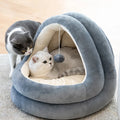 Foldable Cat House Cat Tent with Removable Cushioned Pillow