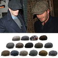 Wholesale Hot Selling Popular Custom Newsboy Cap for Men Flat Cap Ivy Hat  Blend Mens Caps Gatsby Hat