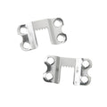 TS-K094 Heavy Duty Four-Hole Self-Fix Hanging Metal Plate Sawtooth Photo Frame Accessories in Carton