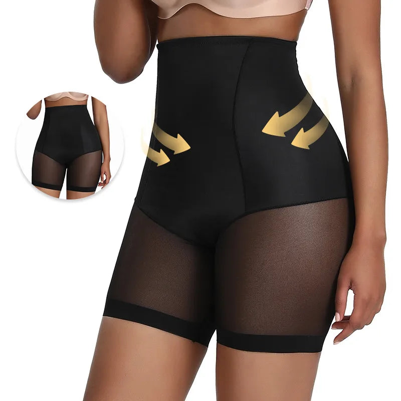 Plus Size Xxxl High Spandex Women Seamless Waisted Shapewear Shapers Butt Lifter Waist Trainer Body Shaper for Women