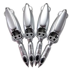Creative Black Technology Deformation Pen Plastic Ballpoint Neutral Pen element Decompression Toy Pen