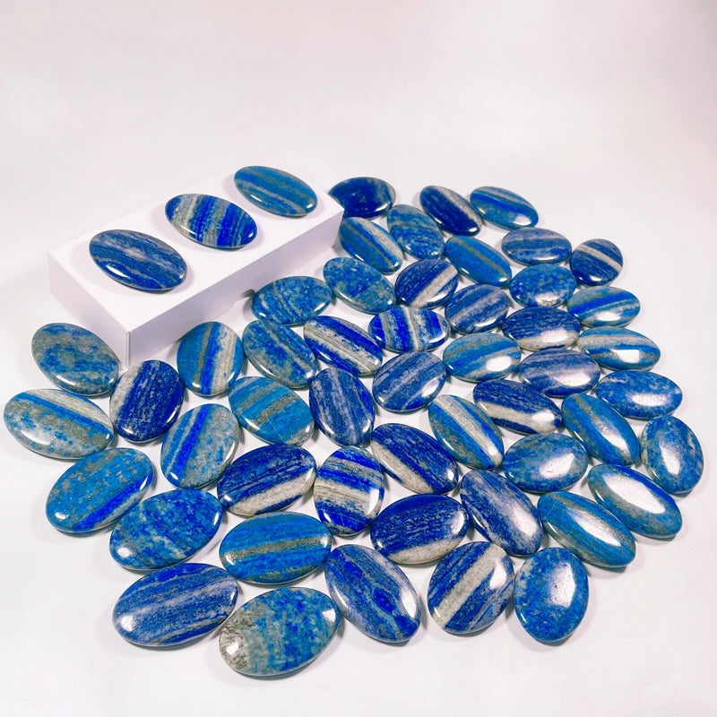 Hongzhuo Wholesale Price Natural Crystals Healing Lapis Lazuli Palm Stone for Decoration
