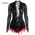 Hot-sale Peromance Wear  Wholesale Figure Dancer Costumes Skating Dress for Sale Skating Dance Competition Costumes