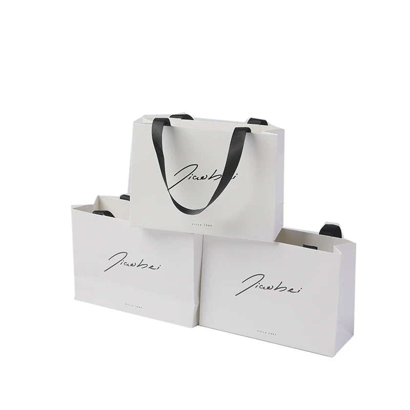 Eco Friendly Corrugated Board Bags for Clothing Shoes & Socks Packaging with Offset Printing Recyclable Custom Logo Sizes Colors