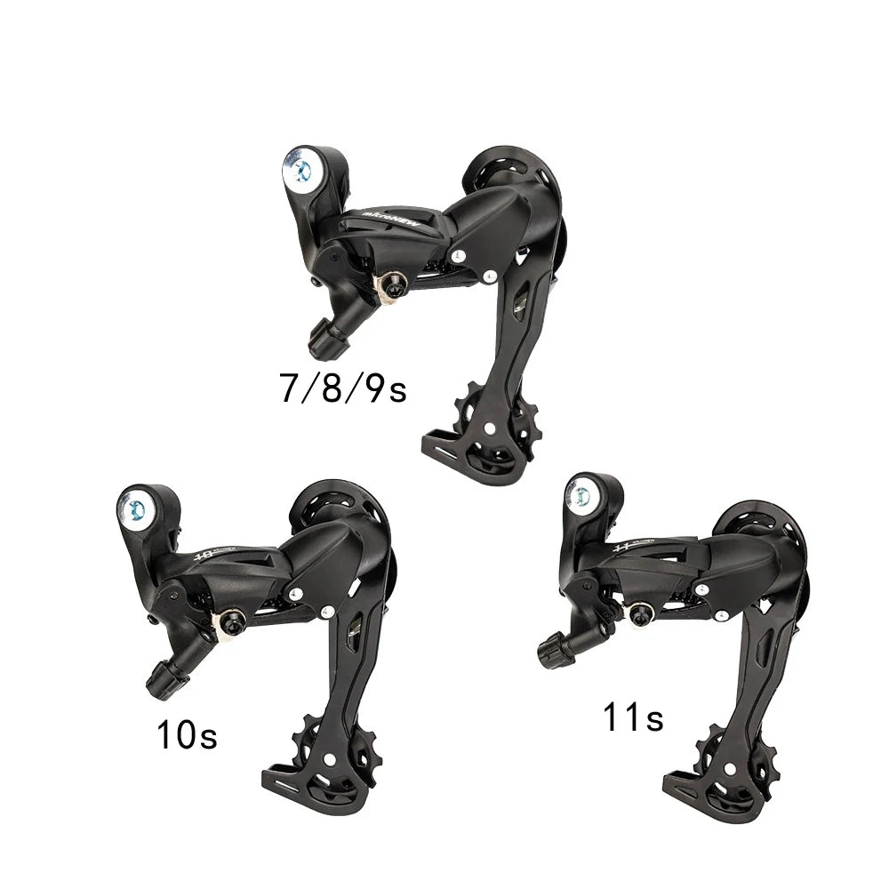 MicroNEW Bicycle Rear Derailleur 7/ 8/ 9/ 10s /11 Speed Mountain Bike Rear Transmission 24 27 30 33 Speed Bike Rear Derailleur