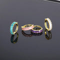 Luxury Hot Popular New Design Fashion 18K Gold Plated  Wedding Crystal Finger Ring Women Iced Out  Cubic Zircon Tennis  Ring