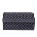 KUYUE CLASSIC Collapsible Leather Cargo Storage Box Car Trunk Back Seat Organizer Folding Rectangle Customizable 500pcs Foldable