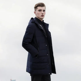 Wholesale Down Jacket Men Plus Size Winter Jacket Wind Breaker Waterproof Outdoor High Collar Autumn Winter Men's Down Coats