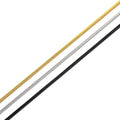 High Polished Stainless Steel Jewelry Round Snake Chain 18k Gold Plated Chains