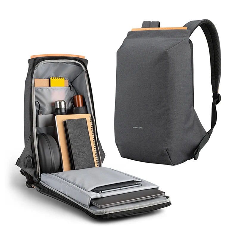Durable Anti Theft Laptop Backpack with Laptop Sleeve Outdoor Travel Backpack Waterproof Backpack with USB