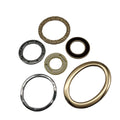 Bikini Underwear Accessories Metal Rings Factory Sale Custom Irregular Swimwear Rings Fashionable Swimsuit Ring Zinc Alloy