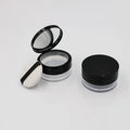 30g 50g 100ml Private Label Empty Round Plastic Cosmetic Packaging Container Thick Wall Loose Powder Jars with Puff