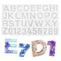 Online New Product Ideas Cake Tools DIY 26 English Crystal Epoxy Alphanumeric Mold Alphanumeric Molds
