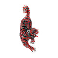 YN6578 Fashion Rhinestones Tiger Brooch Women Animal Brooch Jewelry