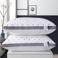 Manufacturers Spot Feather Pillow Wholesale 48x74cm Guest House Hotel Sleeping Pillow Core Hotel with Lace Pillow Core