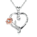Isunni Personalized Customization 925 Sterling Silver Necklace Jewelry Pendant