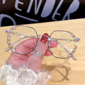 Classic Round Anti Blue Light Glasses for Women Blue Light Blocking Optical Eyewear Frame