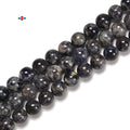 Runde Edelstein Perlen 6mm 8mm 10mm Iolite Stone Beads Strands Smooth Round Gemstone Beads for Jewelry Making