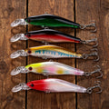 Newup MI107 6.3g 80mm Salt Water Sea Fishing Lures Hard Minnow Lures 3D Fish Eyes MegaBDM