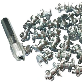 JX100 Carbide Stud Screw Tire Studs for Fat Bike 100pcs with Installation Tool