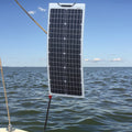 AHONY 60W Flexible Solar Panel Rigid Bendable Material for Marine Floating Light Solar Lantern Solar Bag Tile Roof  Road Stud