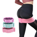 KS-1011-8# Customized Fabric Exercise Bands Adjustable Hip Circle Band Resistance Booty Bands