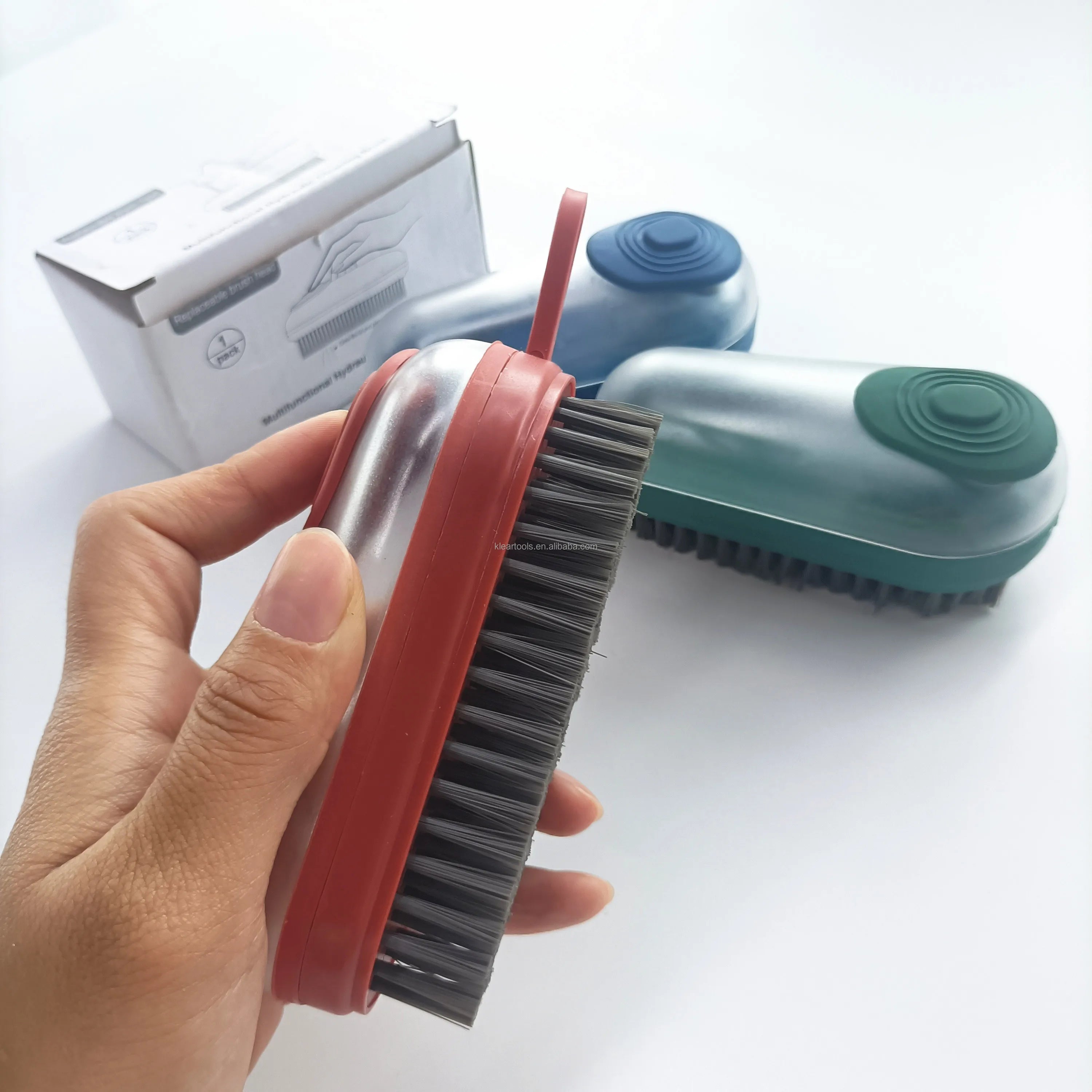 Multifunctional Brushes Automatic Liquid Laundry Clothes Brush Liquid Soap Dispenser Shoe Brushes