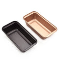 Non-Stick Carbon Steel Professional Golden Black Bread Loaf Pan for Baking Mold Bakeware Tools Cake Muffin Cookware Set