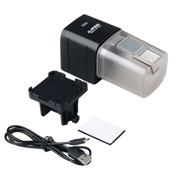 WiFi Fish tank Automatic Feeder Timing Feeding Machine APP Remote Control Automatic Fish Feeder
