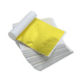 9*9cm Jinsheng Metal Plated Gold Leaf Foil Sheets Medal TW Home Furniture Gilding Art Offset Printing 0.4um Thickness