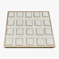 Factory Wholesale Custom Rings Earrings Pendants Stack Leather Magnetic Suction Movable Jewelry Display Tray