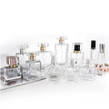Stock Perfume Bottle Glass Multi-specification Transparent Spray Glass Perfume Bottle