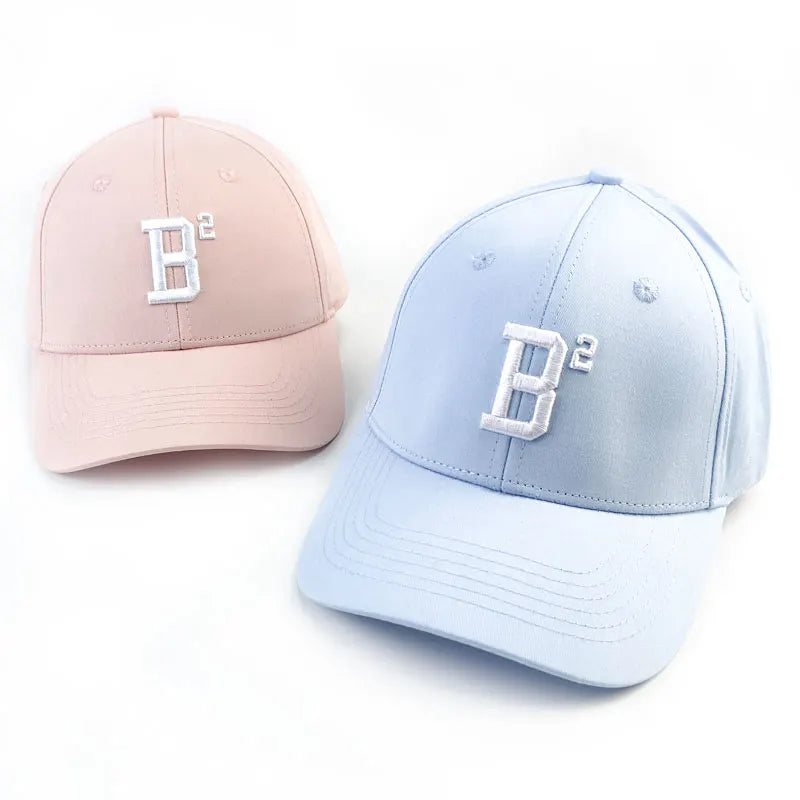 Hot Sale 3D Embroidered Letters 6 Panel Baseball Hat Customized Side Back Embroidery Cotton Baseball Caps