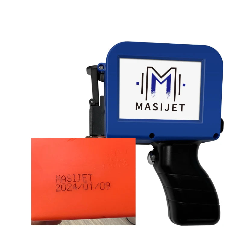 Portable 600dpi High-Definition Inkjet Printer White Ink Cartridge Small Handheld Card Printer for Flex Material Applications