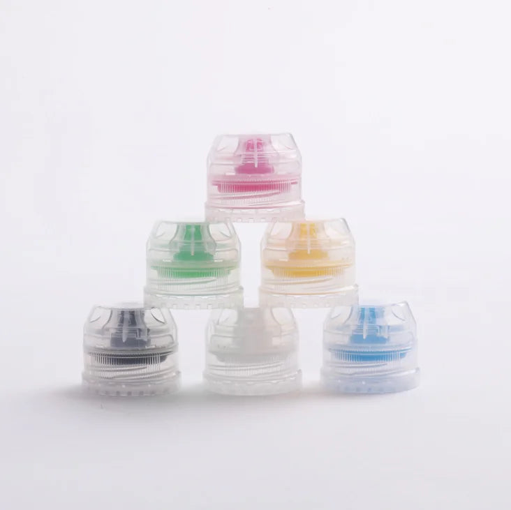 28mm 30mm 38mm Tamper Evident Flip Top Water Cap for Drinking Bottle Plastic Sport Water Bottle Caps