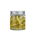Low Price Transparent Round 100ml-500ml Glass Mason Jars with Aluminum Cap Custom Logo Honey Sugar Snack Chewing Gum Storage
