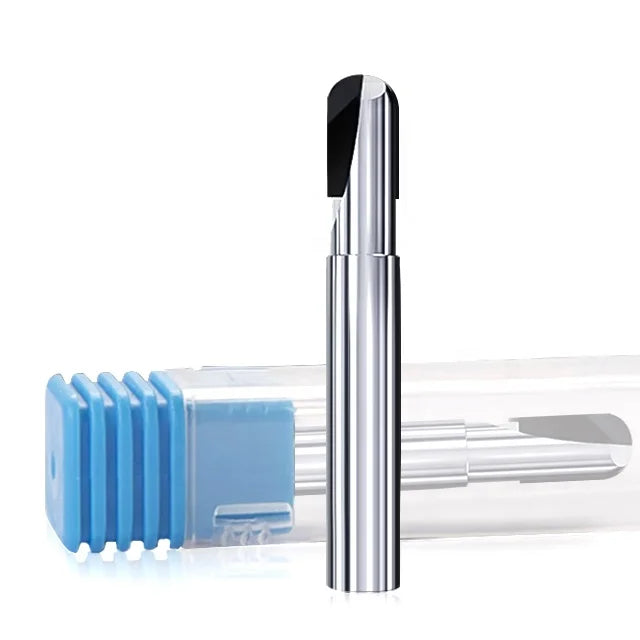 Jinchuan CNC Diamond PCD Ball Nose Milling Cutter High Quality 2 Flutes Brazed Tipped End Mill OEM/ODM Finish Machining 4-12mm