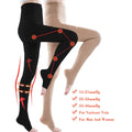Opaque Pregnant Women Pantyhose Open Toe Medical Compression Varicose Veins Tights