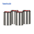 Bestsub Wholesale Custom Logo 11oz 330ml Silver Sublimation Can Coozies Tumbler Cups Insulated Skinny Can Cooler Stainless Steel