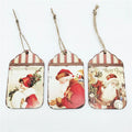 2025 New Eco-Friendly Christmas Tree Decoration Customized Wood Bookmark Pendant with Customizable Design
