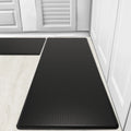 Heavy Duty PVC Anti-Fatigue Kitchen Mat Modern Style Rubber Floor Carpet Doormat Comfort Stand Mat for Home and Office